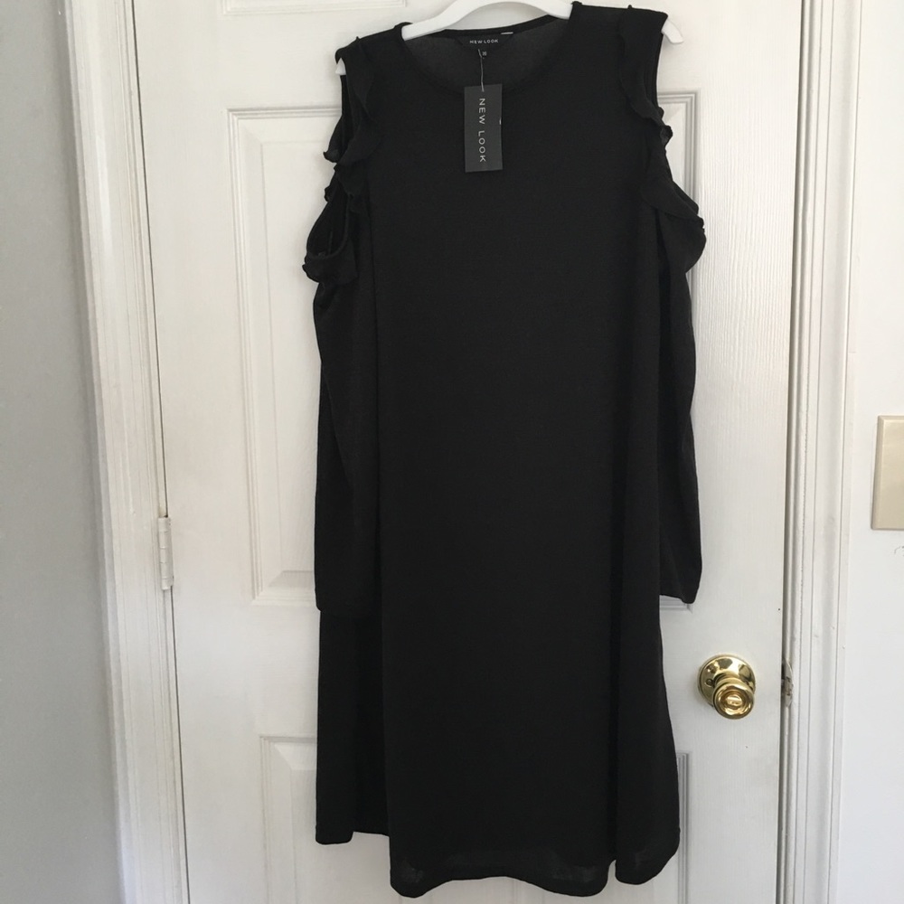 New Look Black Swing Dress